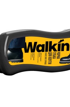 Губка для обуви Walkin для гладкой кожи, черная