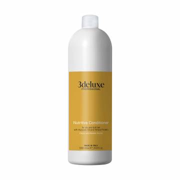 Питательный кондиционер 3DeLuXe Nutritive Conditioner для сухих и тусклых волос с маслом авокадо и протеинами пшеницы, 1 л Питательный кондиционер 3DeLuXe Nutritive Conditioner для сухих и тусклых волос с маслом авокадо и протеинами пшеницы, 1 л