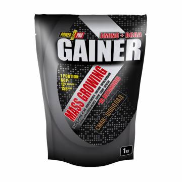 Гейнер Power Pro Gainer Шоколад, в порошке, 1 кг Гейнер Power Pro Gainer Шоколад, в порошке, 1 кг
