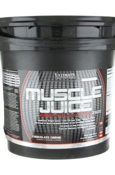 Гейнер Ultimate Nutrition Muscle Juice Revolution 2600 Шоколадный крем, в порошке, 5.04 кг