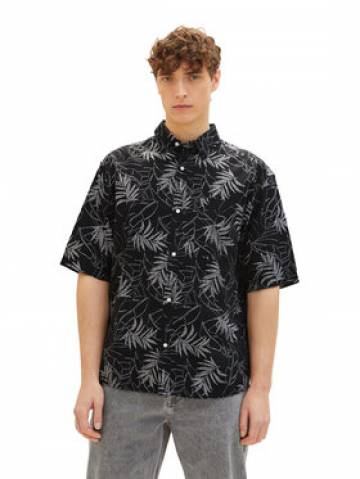 Tom Tailor Denim Сорочка 1037040 Чорний Regular Fit Tom Tailor Denim Сорочка 1037040 Чорний Regular Fit