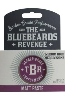 Матовая паста для укладки волос The Bluebeards Revenge Matt Paste средней фиксации, 30 мл