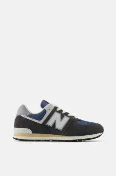 Детские серые кроссовки 574 Черный 3.5 New Balance GC574SGG
