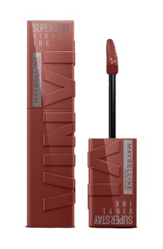 Стойкая жидкая помада для губ Maybelline New York SuperStay Vinyl Ink Liquid Lipstick, 115 Peppy, 4.2 мл