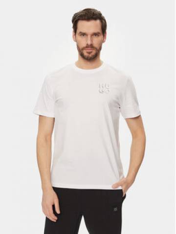 Hugo Футболка Detzington241 50508944 Білий Regular Fit Hugo Футболка Detzington241 50508944 Білий Regular Fit