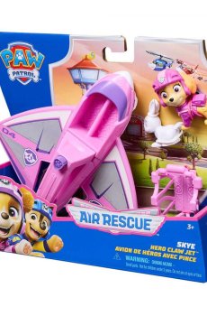 Игровой набор Paw Patrol Большой спасательный самолет, с водителем Скай, от 3 лет, 4 детали (SM97236/6071215)
