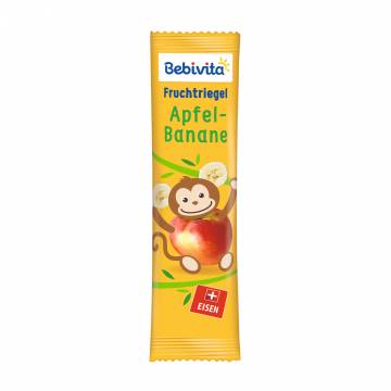 Фруктовый батончик Bebivita Яблоко-банан, от 12 месяцев, 25 г Фруктовый батончик Bebivita Яблоко-банан, от 12 месяцев, 25 г