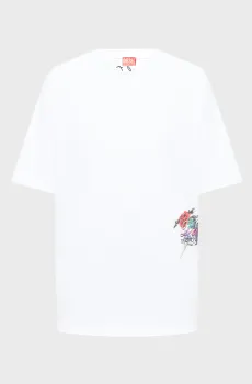 Мужская белая футболка T-BOGGY-V11 Белый L Diesel A23180 0PLAT