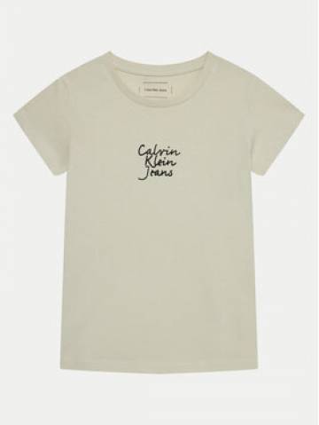 Calvin Klein Jeans Футболка IG0IG02805 Écru Slim Fit Calvin Klein Jeans Футболка IG0IG02805 Écru Slim Fit