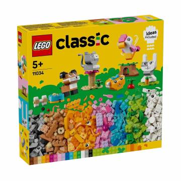 Конструктор LEGO Classic Творческие любимцы, 450 деталей, от 5 лет (11034) Конструктор LEGO Classic Творческие любимцы, 450 деталей, от 5 лет (11034)