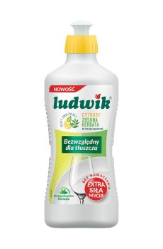 Бальзам для мытья посуды Ludwik Цитрусовый зеленый чай, 450 г