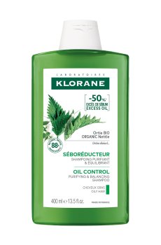 Шампунь для волос Klorane Nettle Shampoo для жирных волос, 400 мл