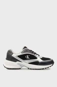 Мужские черные кроссовки RUNNER Черный 45 Calvin Klein Jeans YM0YM01402