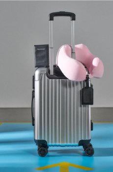 Дорожня валіза - срібний