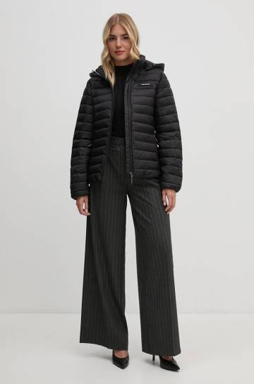 Куртка Calvin Klein женская цвет чёрный переходная K20K207731 Куртка Calvin Klein женская цвет чёрный переходная K20K207731
