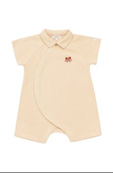 Хлопковый ромпер для младенцев Donsje Adriaen Playsuit Red Panda