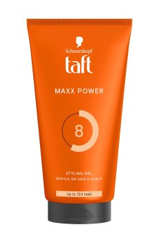 Гель для укладки волос Taft Men Maxx Power фиксация 8, 150 мл
