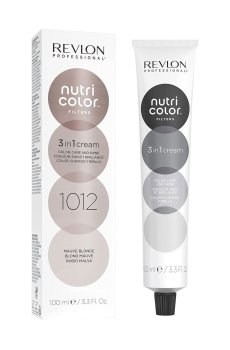 Тонирующая маска для волос Revlon Professional Nutri Color Filters Metal-Ice Toning 1012 Mauve Blond, 100 мл