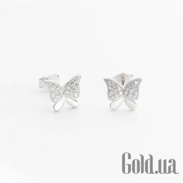 Серьги-гвоздики Silvex925