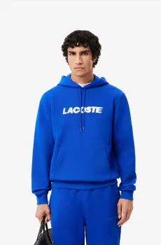 Мужская голубая толстовка Голубой L Lacoste SH2860HJM