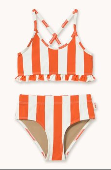Детский раздельный купальник Tinycottons RED STRIPES SWIM SET