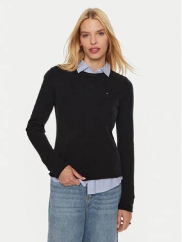 Tommy Hilfiger Светр WW0WW44161 Чорний Regular Fit