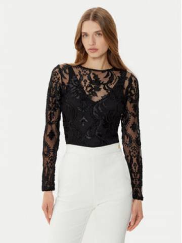 Morgan Блузка 242-TENDRE Чорний Slim Fit Morgan Блузка 242-TENDRE Чорний Slim Fit