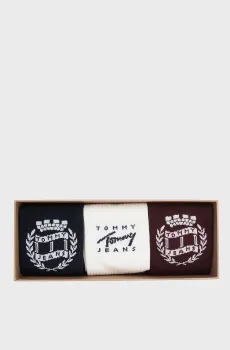Носки (3 пары) CREST Разноцветный 43-46 Tommy Hilfiger 701242190