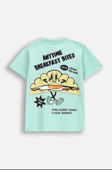 Детская хлопковая футболка Coccodrillo