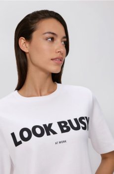 Reserved - Футболка з принтом - білий - 168HT-00C