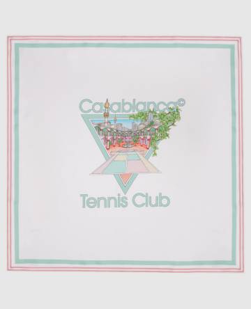 Платок из шелка Tennis Club Icon Платок из шелка Tennis Club Icon