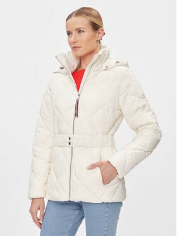 Tommy Hilfiger Пуховик WW0WW40327 Écru Regular Fit