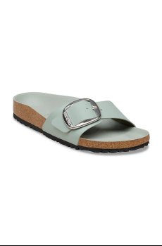 Кожаные шлепанцы Birkenstock Madrid Big Buckle