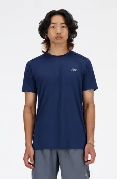 Мужская синяя футболка NB Prfm Синий S New Balance MT41222NNY