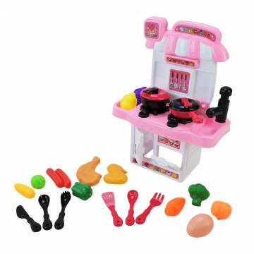 Ігровий набір Країна Іграшок My little Kitchen рожева (HZ-28/1) Ігровий набір Країна Іграшок My little Kitchen рожева (HZ-28/1)