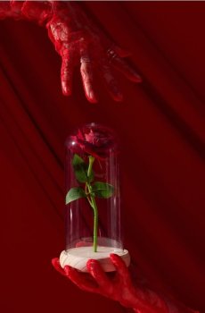 STANDING DECORATION - червоний