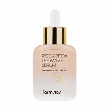 Сыворотка для лица FarmStay Rice & Bifida Glowing Serum, 35 мл Сыворотка для лица FarmStay Rice & Bifida Glowing Serum, 35 мл