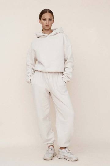 Хлопковая кофта MUUV. SMOOTH COTTON женская цвет бежевый однотонная Хлопковая кофта MUUV. SMOOTH COTTON женская цвет бежевый однотонная
