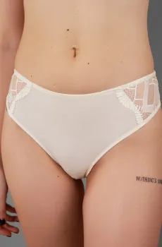 Женские белые трусики Белый M brabrabra SLZ25902003
