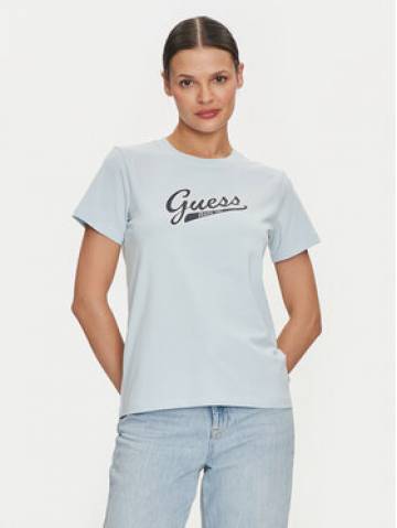 Guess Jeans Футболка 165657 Голубий Classic Fit Guess Jeans Футболка 165657 Голубий Classic Fit