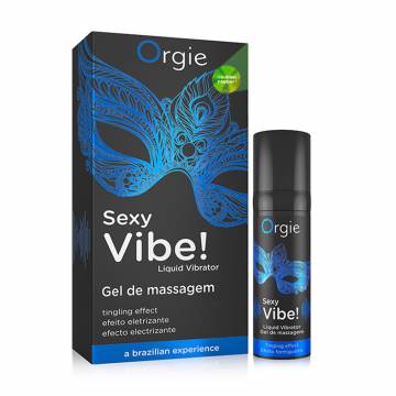 Жидкий вибратор Orgie Sexy Vibe! Liquid Vibrator, 15 мл Жидкий вибратор Orgie Sexy Vibe! Liquid Vibrator, 15 мл