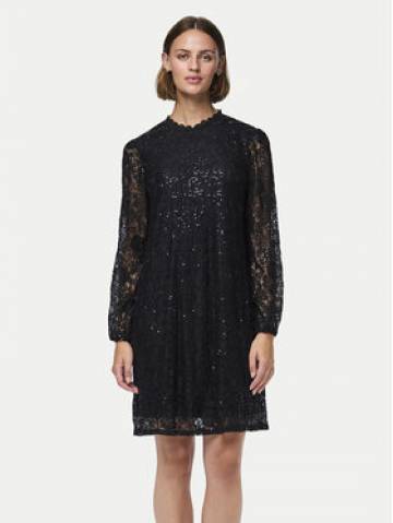 Pieces Коктейльна сукня Olline 17151584 Чорний Regular Fit Pieces Коктейльна сукня Olline 17151584 Чорний Regular Fit