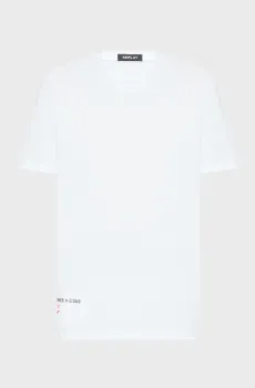 Мужская белая футболка Белый M Replay M3120 .000.M23608P