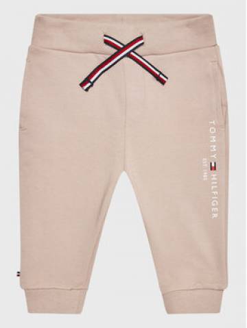 Tommy Hilfiger Спортивні штани Essential KN0KN01281 Бежевий Regular Fit Tommy Hilfiger Спортивні штани Essential KN0KN01281 Бежевий Regular Fit