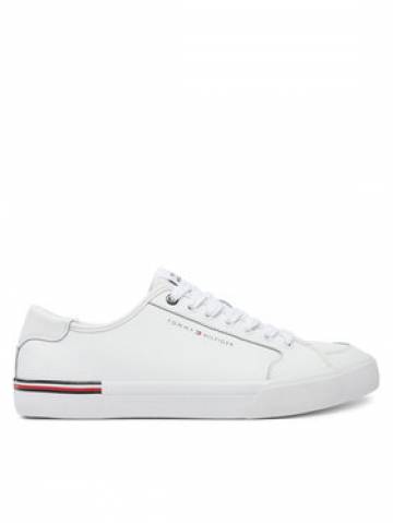 Tommy Hilfiger Кросівки Core Corporate Vulc Leather FM0FM05399 Білий Tommy Hilfiger Кросівки Core Corporate Vulc Leather FM0FM05399 Білий