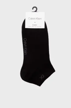 Женские черные носки (2 пары) Черный ONESIZE Calvin Klein 701218772