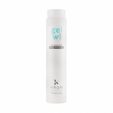 Гель для укладки волос Krom Gel Wl Strong Hold Hair Gel сильной фиксации, 250 мл Гель для укладки волос Krom Gel Wl Strong Hold Hair Gel сильной фиксации, 250 мл