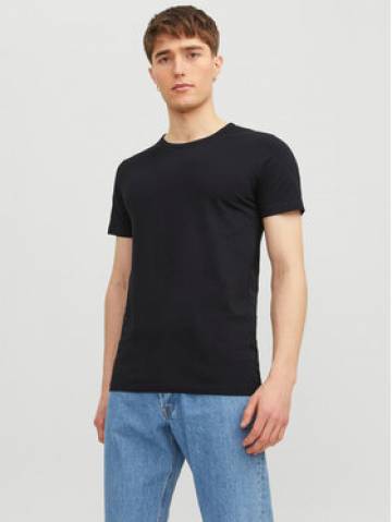 Jack&Jones Футболка Basic 12058529 Чорний Stretch Fit Jack&Jones Футболка Basic 12058529 Чорний Stretch Fit
