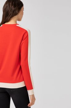 Lacoste толстовка жіноча з круглим вирізом