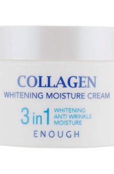Увлажняющий крем для лица Enough Collagen Whitening Moisture Cream 3 в 1 с коллагеном и осветляющим эффектом, 50 г